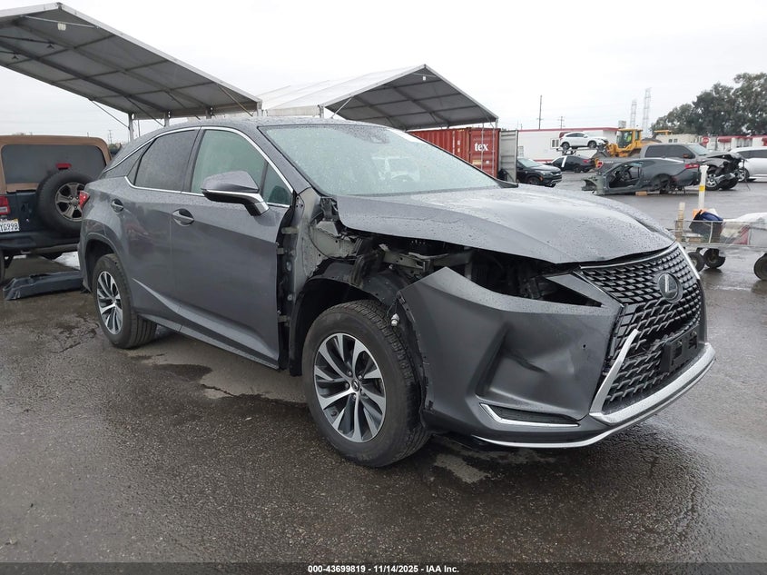 2022 Lexus Rx 350 VIN 2T2AZMAA4NC235082 IAAI salvage auction — RIGHT FRONT, Other, sold $12,250 on 2026-07-29 (photo 1)