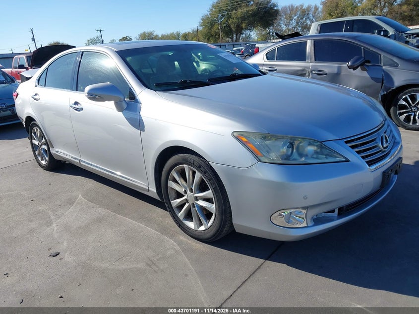 2011 Lexus ES VIN JTHBK1EG8B2461435 IAAI salvage auction — REAR END, Original (Texas), sold $675 on 2026-07-21 (photo 1)