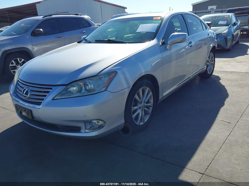2011 Lexus ES VIN JTHBK1EG8B2461435 IAAI salvage auction — REAR END, Original (Texas), sold $675 on 2026-07-21 (photo 2)