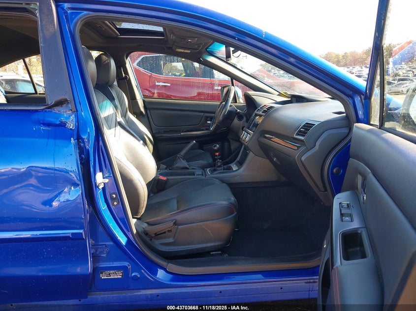 2017 Subaru Wrx VIN JF1VA1L63H9832731 IAAI salvage auction — RIGHT SIDE, Salvage Title, sold $4,075 on 2026-07-07 (photo 5)