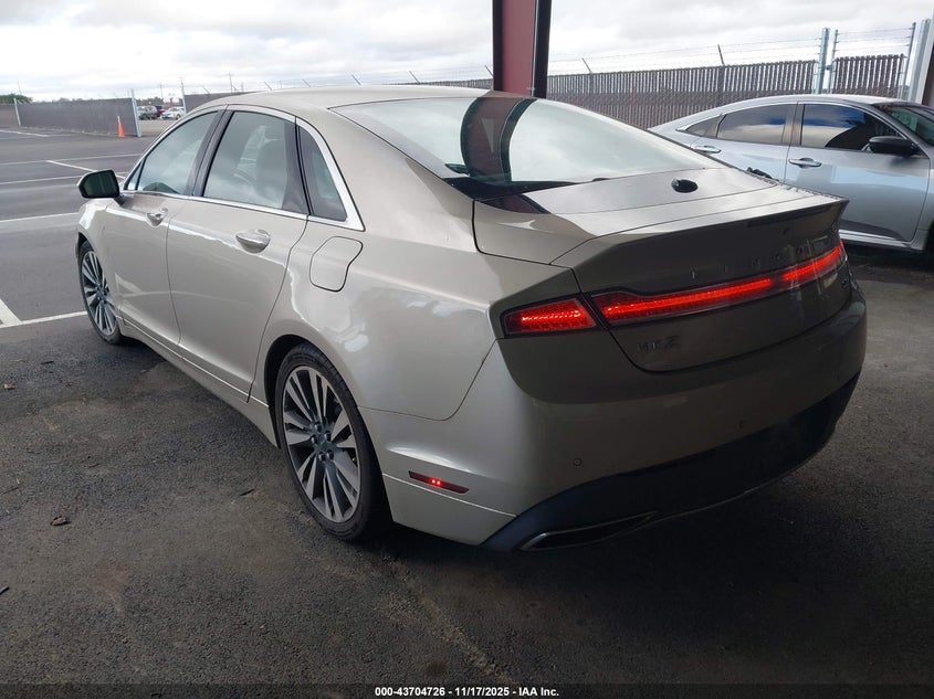 2017 Lincoln Mkz VIN 3LN6L5MU2HR613840 IAAI salvage auction — LEFT FRONT, Salvage (California), sold $2,100 on 2026-07-09 (photo 3)