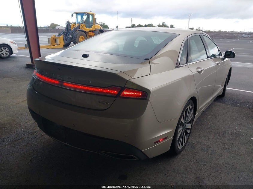 2017 Lincoln Mkz VIN 3LN6L5MU2HR613840 IAAI salvage auction — LEFT FRONT, Salvage (California), sold $2,100 on 2026-07-09 (photo 4)