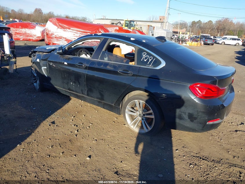 2019 BMW 4er VIN WBA4J1C5XKBM13883 IAAI salvage auction — ALL OVER, Salvage (New Jersey), sold $625 on 2026-08-26 (photo 3)