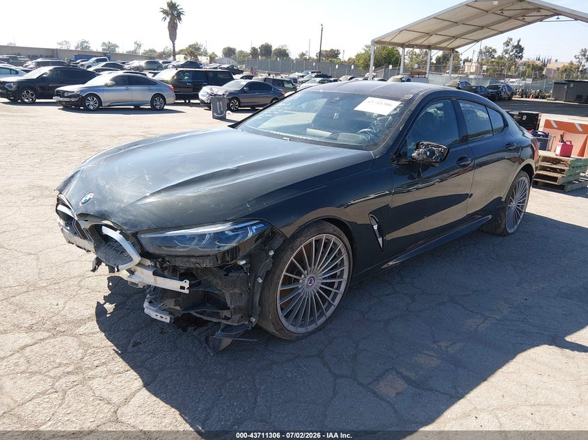 2025 BMW VIN WBAGX0C03SCT87888 IAAI salvage auction — FRONT END, Salvage (California), sold $40,000 on 2026-07-27 (photo 2)