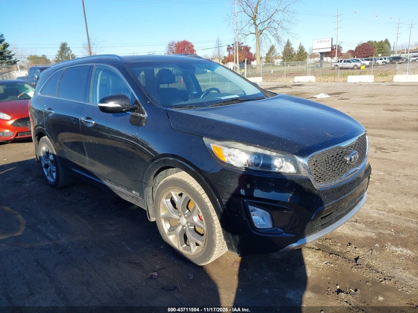 2018 Kia Sorento VIN 5XYPKDA58JG384387 IAAI salvage auction — LEFT FRONT, Salvage (Idaho), sold $1,100 on 2026-07-09 (photo 1)