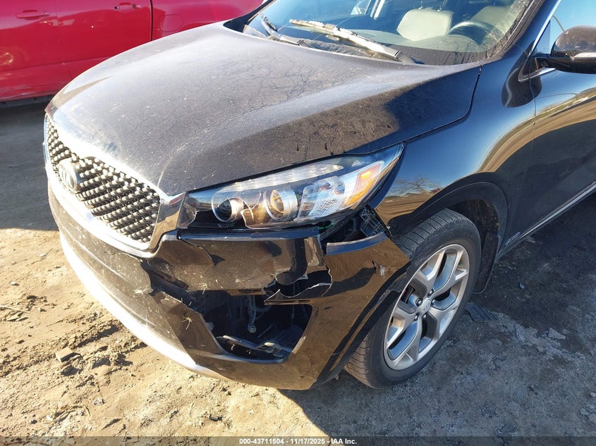 2018 Kia Sorento VIN 5XYPKDA58JG384387 IAAI salvage auction — LEFT FRONT, Salvage (Idaho), sold $1,100 on 2026-07-09 (photo 6)