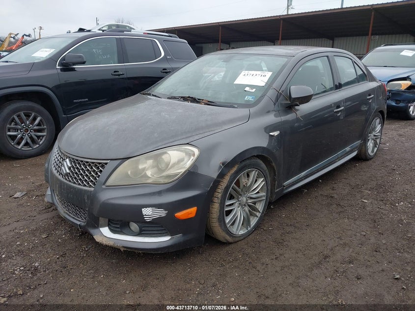 2012 Suzuki Kizashi VIN JS2RF9A85C6101024 IAAI salvage auction — FRONT END, Original (Ohio), sold $300 on 2026-07-08 (photo 2)