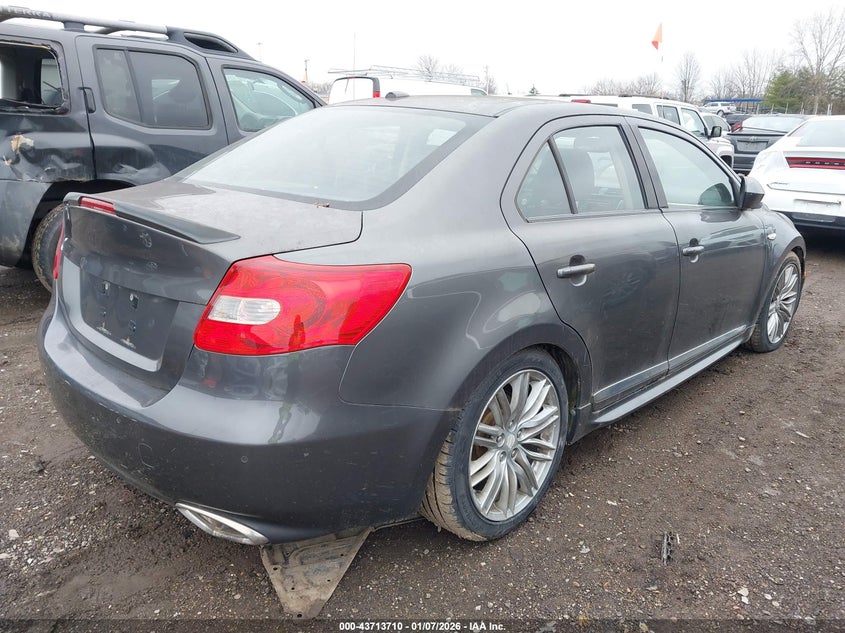 2012 Suzuki Kizashi VIN JS2RF9A85C6101024 IAAI salvage auction — FRONT END, Original (Ohio), sold $300 on 2026-07-08 (photo 4)