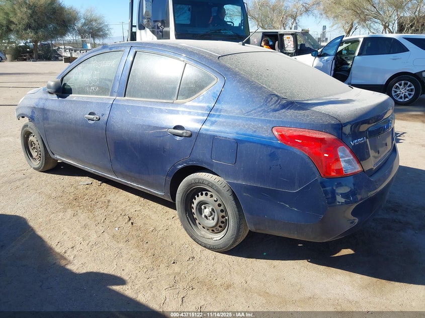 2014 Nissan Versa VIN 3N1CN7AP3EL858854 IAAI salvage auction — FRONT END, Other, sold $550 on 2026-07-09 (photo 3)