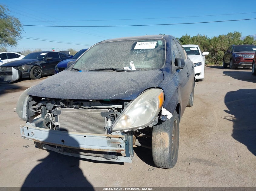 2014 Nissan Versa VIN 3N1CN7AP3EL858854 IAAI salvage auction — FRONT END, Other, sold $550 on 2026-07-09 (photo 6)