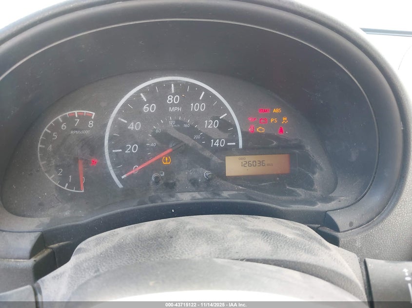 2014 Nissan Versa VIN 3N1CN7AP3EL858854 IAAI salvage auction — FRONT END, Other, sold $550 on 2026-07-09 (photo 7)