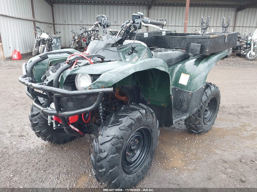 2007 Yamaha Yfm VIN JY4AM09Y27C015981 IAAI salvage auction — FRONT END, Salvage (Ohio), sold $475 on 2026-07-21 (photo 2)