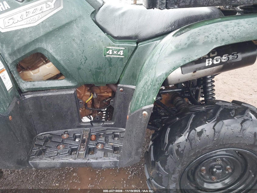 2007 Yamaha Yfm VIN JY4AM09Y27C015981 IAAI salvage auction — FRONT END, Salvage (Ohio), sold $475 on 2026-07-21 (photo 9)