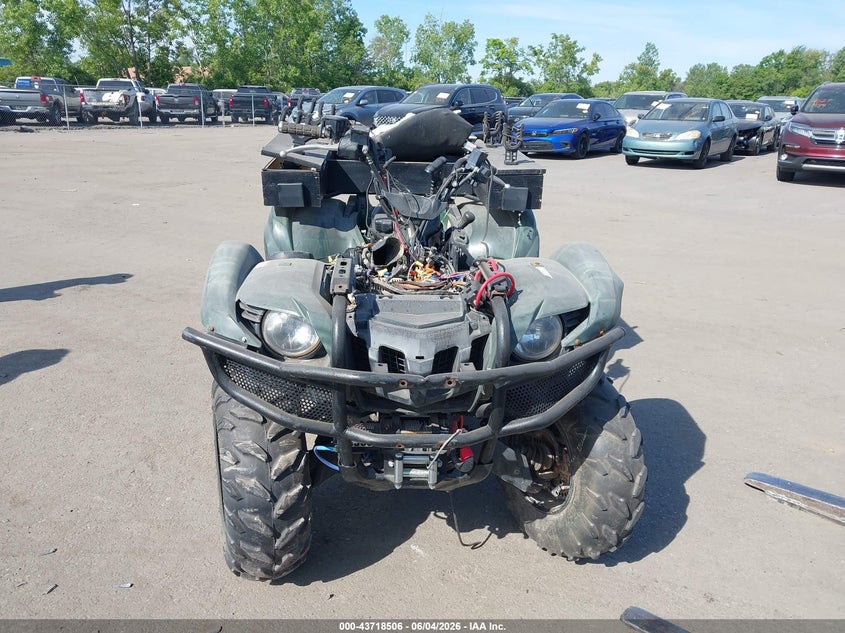 2007 Yamaha Yfm VIN JY4AM09Y27C015981 IAAI salvage auction — FRONT END, Salvage (Ohio), sold $475 on 2026-07-21 (photo 5)
