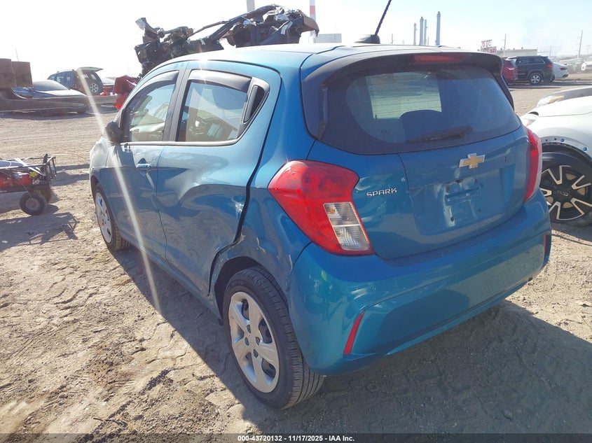 2021 Chevrolet Spark VIN KL8CB6SA7MC727892 IAAI salvage auction — REAR END, Salvage (Indiana), sold $1,650 on 2026-07-23 (photo 6)
