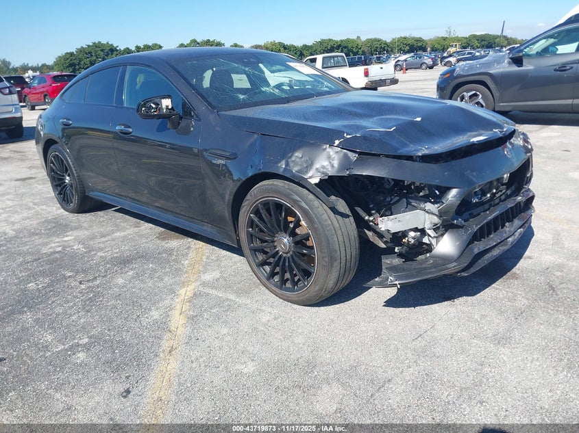 2021 Mercedes-benz AMG GT VIN W1K7X5KB2MA037076 IAAI salvage auction — All Over, Clear (California), sold $19,800 on 2026-01-08 (photo 1)
