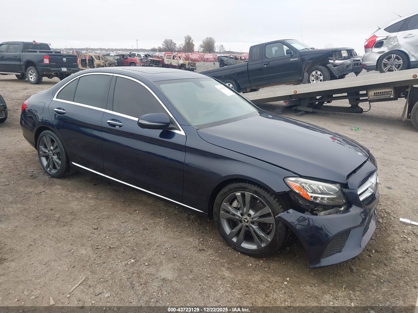 2021 Mercedes-benz C class VIN W1KWF8DB6MR605098 — IAAI salvage auction photo