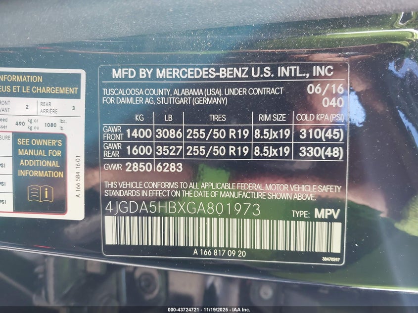 2013 Mercedes-benz Glk-klasse VIN WDCGG5HB2DG102341 IAAI salvage auction — RIGHT SIDE, Salvage Title, sold $2,450 on 2026-07-09 (photo 9)