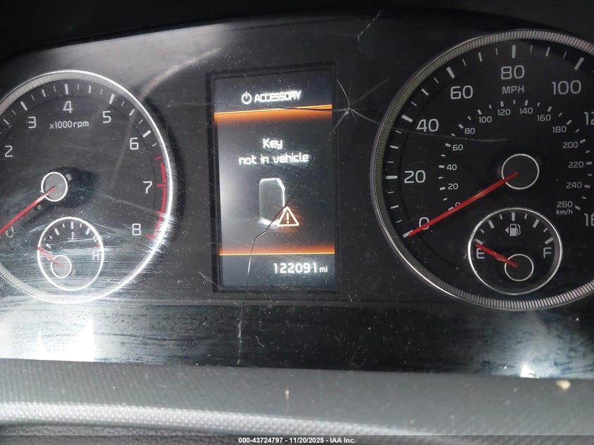 2022 Kia K5 VIN 5XXG14J27NG084018 IAAI salvage auction — FRONT END, Salvage Title, sold $875 on 2026-07-29 (photo 7)