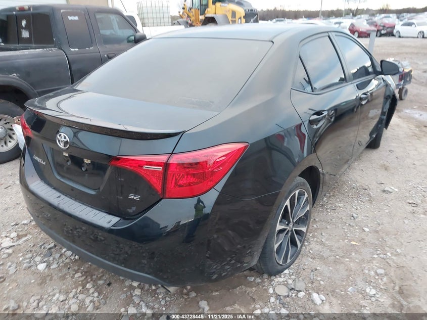 2017 Toyota Corolla VIN 5YFBURHE7HP618273 IAAI salvage auction — FRONT END, Clear (Oklahoma), sold $1,250 on 2026-07-29 (photo 4)