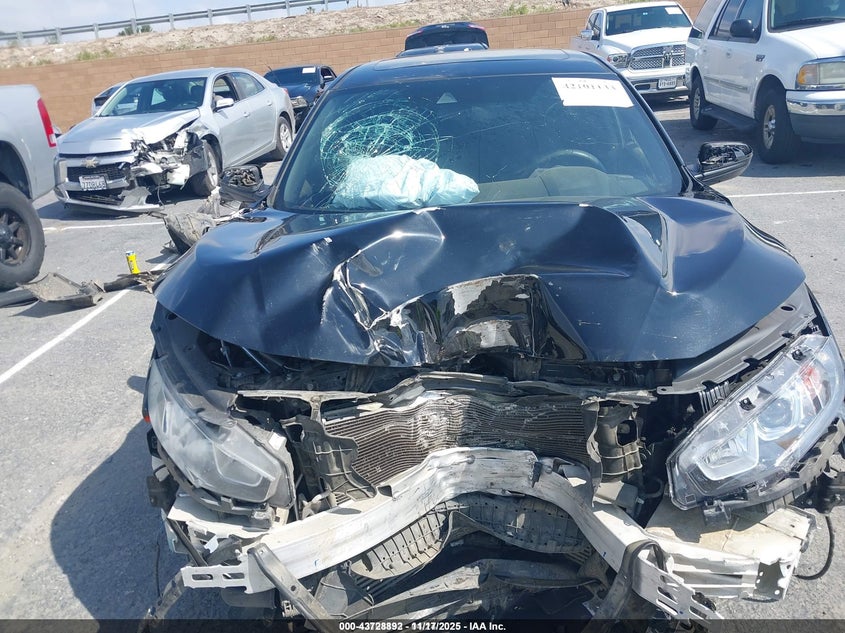 2019 Honda Civic VIN SHHFK7H69KU418078 IAAI salvage auction — FRONT END, Salvage Title, sold $775 on 2026-07-22 (photo 6)