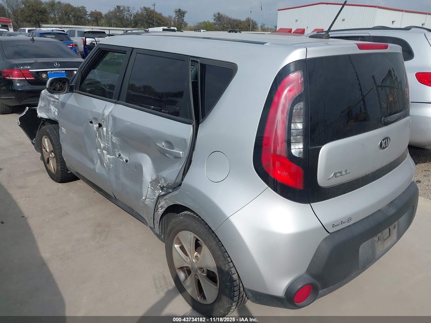 2016 Kia Soul VIN KNDJN2A21G7871721 IAAI salvage auction — FRONT END, Salvage Title, sold $1,050 on 2026-07-28 (photo 3)