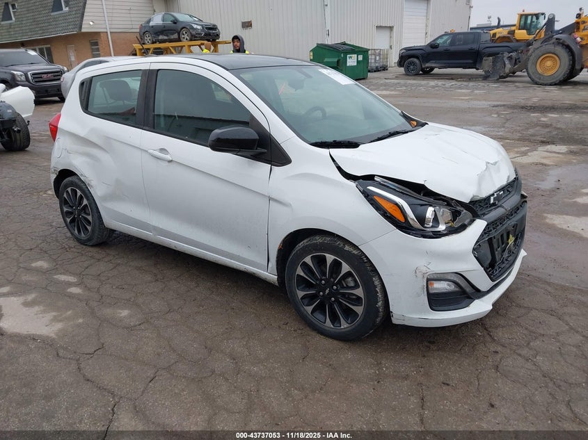 2020 Chevrolet Spark VIN KL8CD6SA9LC481260 IAAI salvage auction — FRONT END, Salvage Title, sold $525 on 2026-07-21 (photo 1)