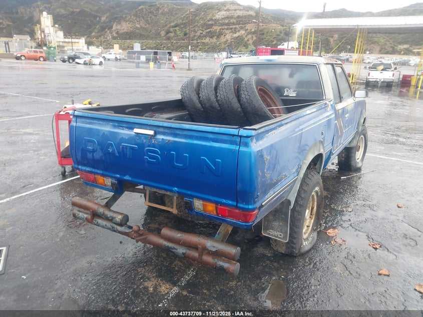 1982 Datsun 720 VIN JN6MD06Y7CW113140 IAAI salvage auction — FRONT END, Junk (California), sold $150 on 2026-07-29 (photo 4)