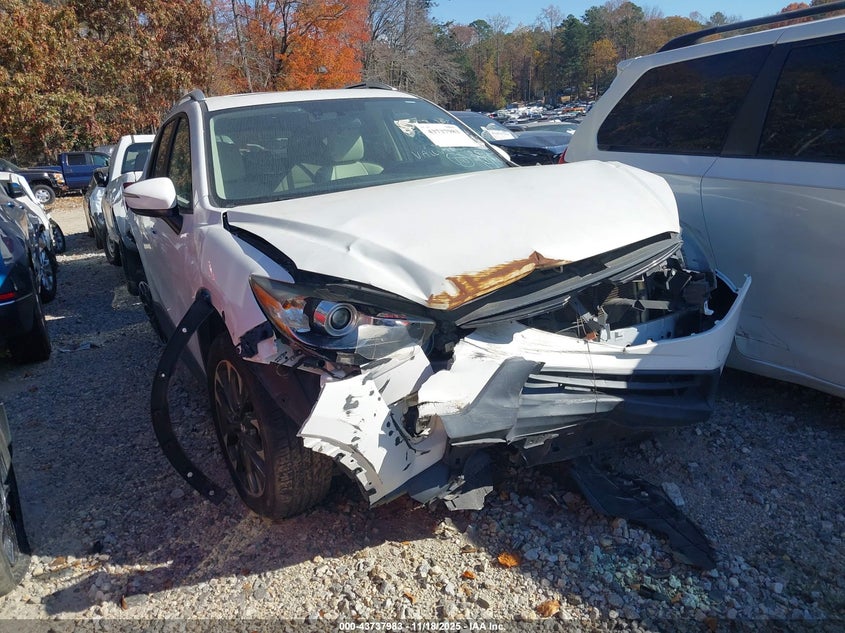 2016 Mazda Cx-5 VIN JM3KE2DY1G0846564 IAAI salvage auction — REAR END, Salvage Title, sold $400 on 2026-07-08 (photo 1)