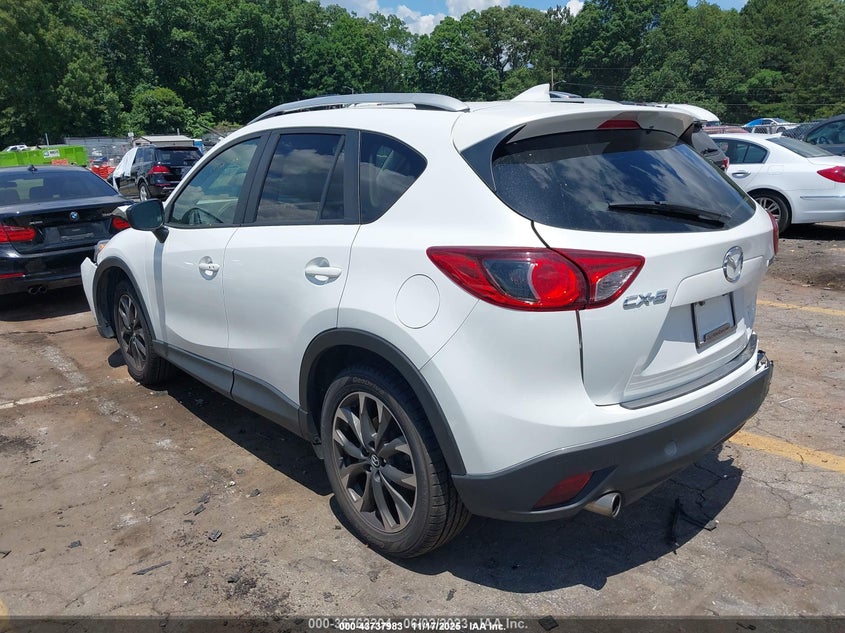 2016 Mazda Cx-5 VIN JM3KE2DY1G0846564 IAAI salvage auction — REAR END, Salvage Title, sold $400 on 2026-07-08 (photo 3)