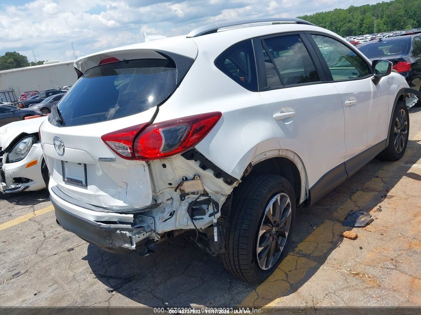 2016 Mazda Cx-5 VIN JM3KE2DY1G0846564 IAAI salvage auction — REAR END, Salvage Title, sold $400 on 2026-07-08 (photo 4)
