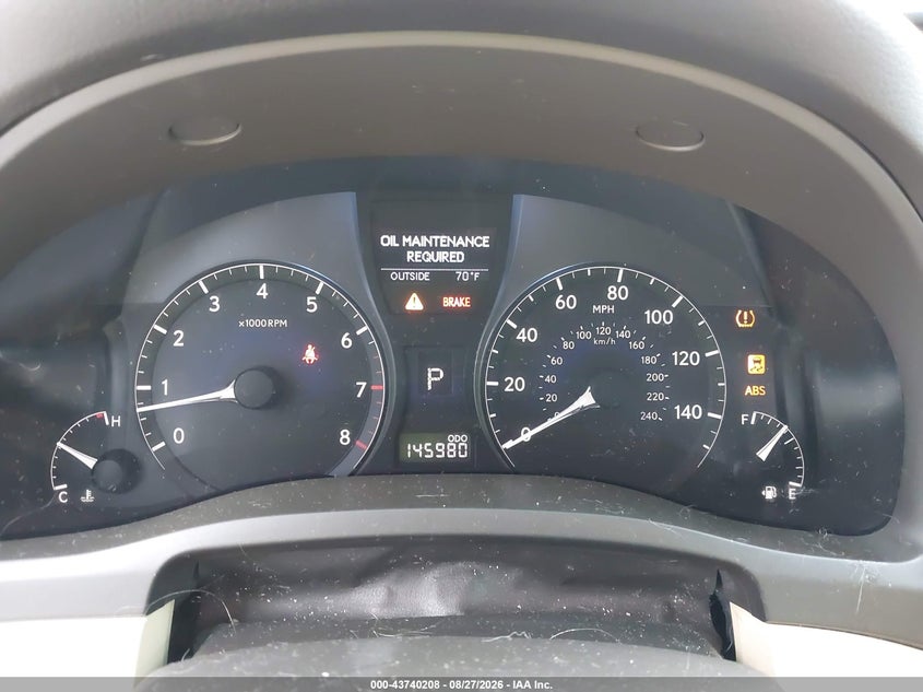 2010 Lexus Rx 350 VIN 2T2BK1BA1AC057003 IAAI salvage auction — RIGHT FRONT, Salvage (North Carolina), sold $3,425 on 2026-09-17 (photo 7)
