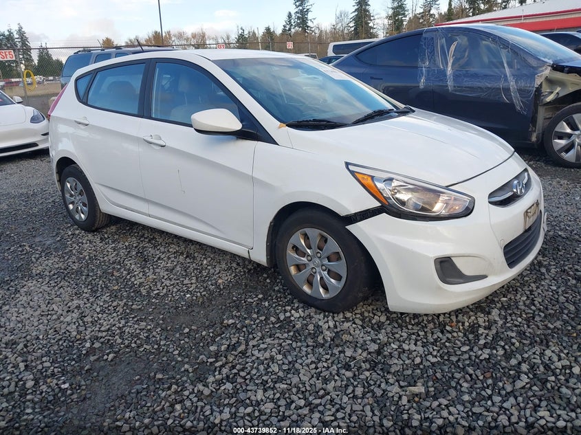 2016 Hyundai Accent VIN KMHCT5AE9GU260097 IAAI salvage auction — FRONT END, Salvage Title, sold $775 on 2026-07-22 (photo 1)