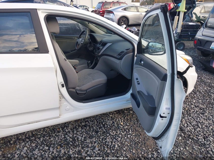 2016 Hyundai Accent VIN KMHCT5AE9GU260097 IAAI salvage auction — FRONT END, Salvage Title, sold $775 on 2026-07-22 (photo 5)