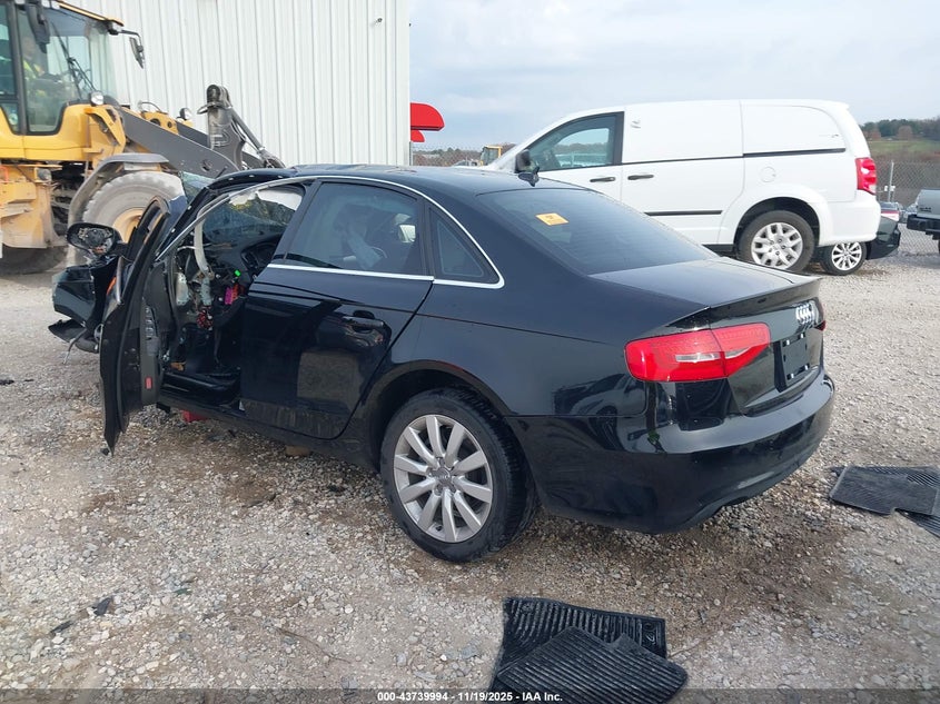 2013 Audi A4 VIN WAUBFAFL6DN005627 IAAI salvage auction — LEFT SIDE, Other, sold $200 on 2026-07-16 (photo 3)