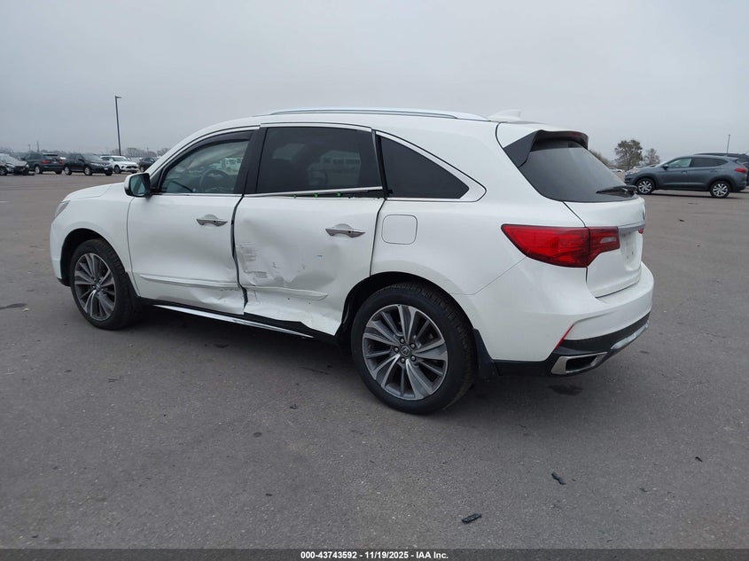 2017 Acura Mdx VIN 5J8YD4H51HL005959 IAAI salvage auction — SIDE, Salvage (Minnesota), sold $7,100 on 2026-07-20 (photo 3)