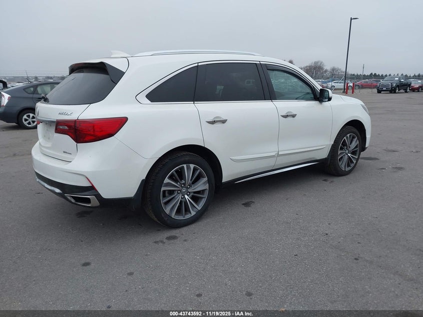 2017 Acura Mdx VIN 5J8YD4H51HL005959 IAAI salvage auction — SIDE, Salvage (Minnesota), sold $7,100 on 2026-07-20 (photo 4)