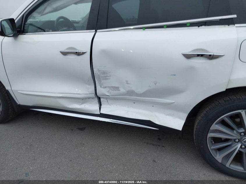 2017 Acura Mdx VIN 5J8YD4H51HL005959 IAAI salvage auction — SIDE, Salvage (Minnesota), sold $7,100 on 2026-07-20 (photo 6)