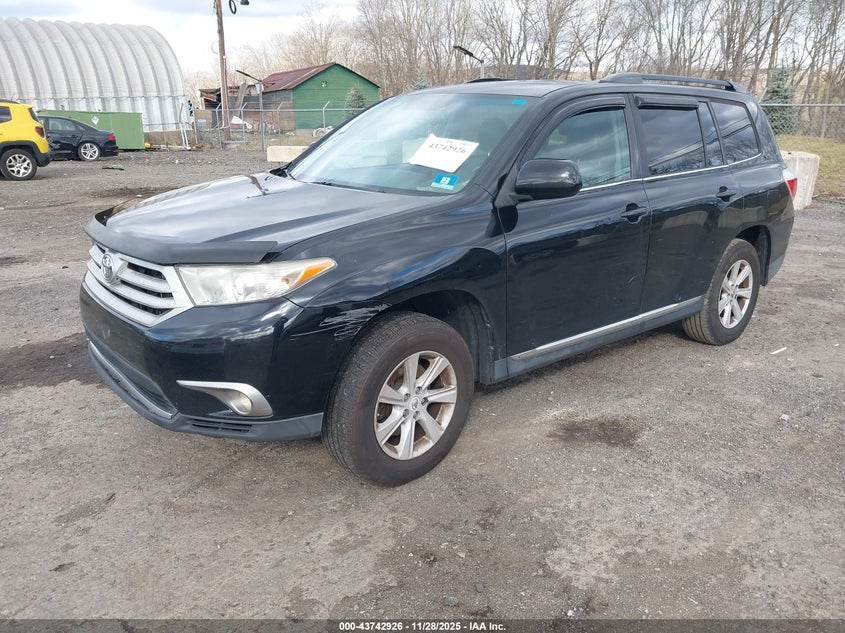 2013 Toyota Highlander VIN 5TDBK3EH5DS208798 IAAI salvage auction — LEFT & RIGHT, Other, sold $2,950 on 2026-07-16 (photo 2)