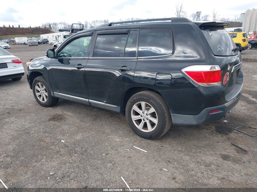 2013 Toyota Highlander VIN 5TDBK3EH5DS208798 IAAI salvage auction — LEFT & RIGHT, Other, sold $2,950 on 2026-07-16 (photo 3)
