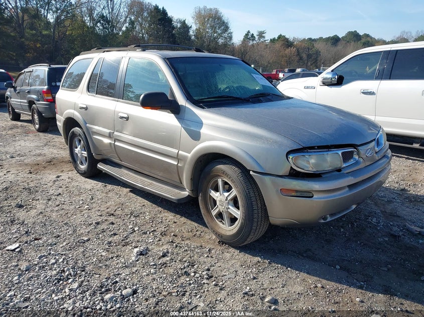 2002 Oldsmobile Bravada VIN 1GHDS13S022401113 IAAI salvage auction — FRONT END, Bill Of Sale (Georgia), sold $475 on 2026-07-17 (photo 1)