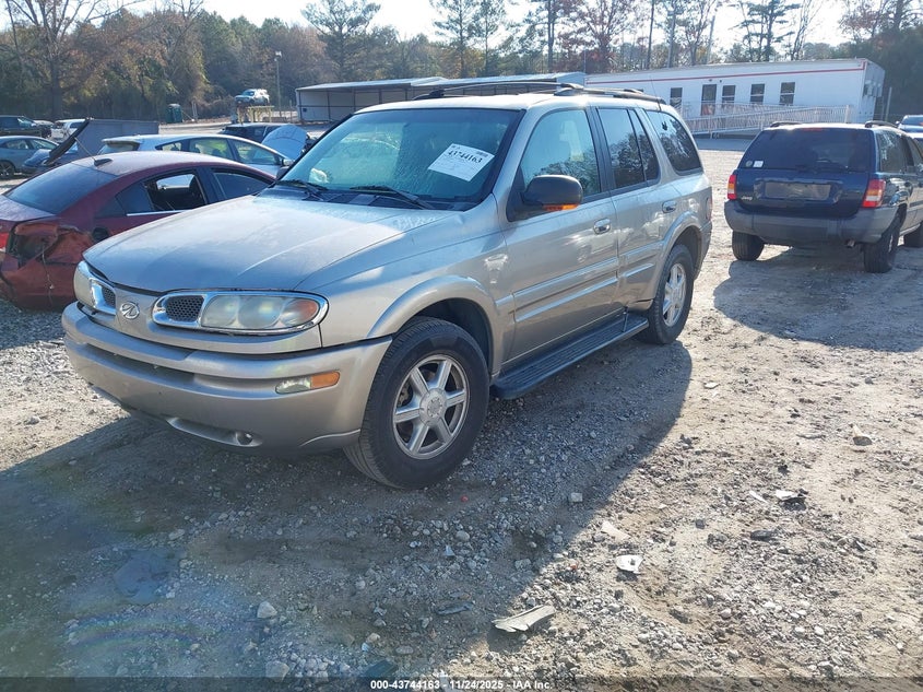 2002 Oldsmobile Bravada VIN 1GHDS13S022401113 IAAI salvage auction — FRONT END, Bill Of Sale (Georgia), sold $475 on 2026-07-17 (photo 2)