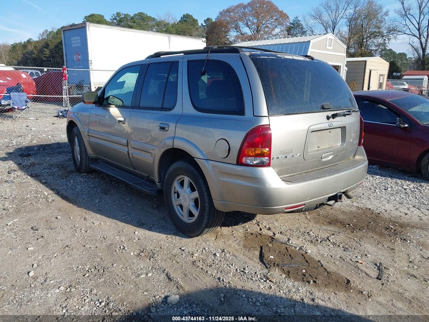 2002 Oldsmobile Bravada VIN 1GHDS13S022401113 IAAI salvage auction — FRONT END, Bill Of Sale (Georgia), sold $475 on 2026-07-17 (photo 3)