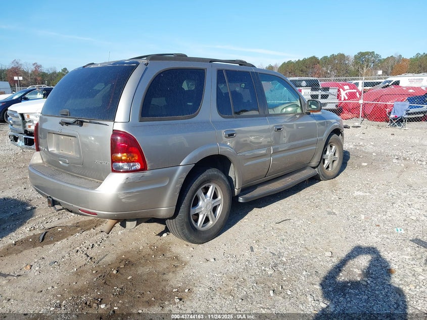 2002 Oldsmobile Bravada VIN 1GHDS13S022401113 IAAI salvage auction — FRONT END, Bill Of Sale (Georgia), sold $475 on 2026-07-17 (photo 4)