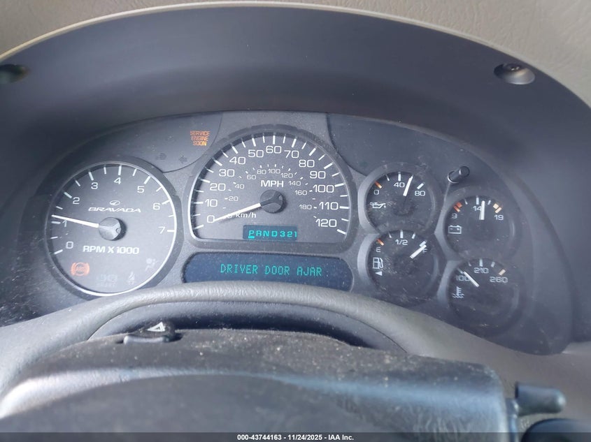 2002 Oldsmobile Bravada VIN 1GHDS13S022401113 IAAI salvage auction — FRONT END, Bill Of Sale (Georgia), sold $475 on 2026-07-17 (photo 7)