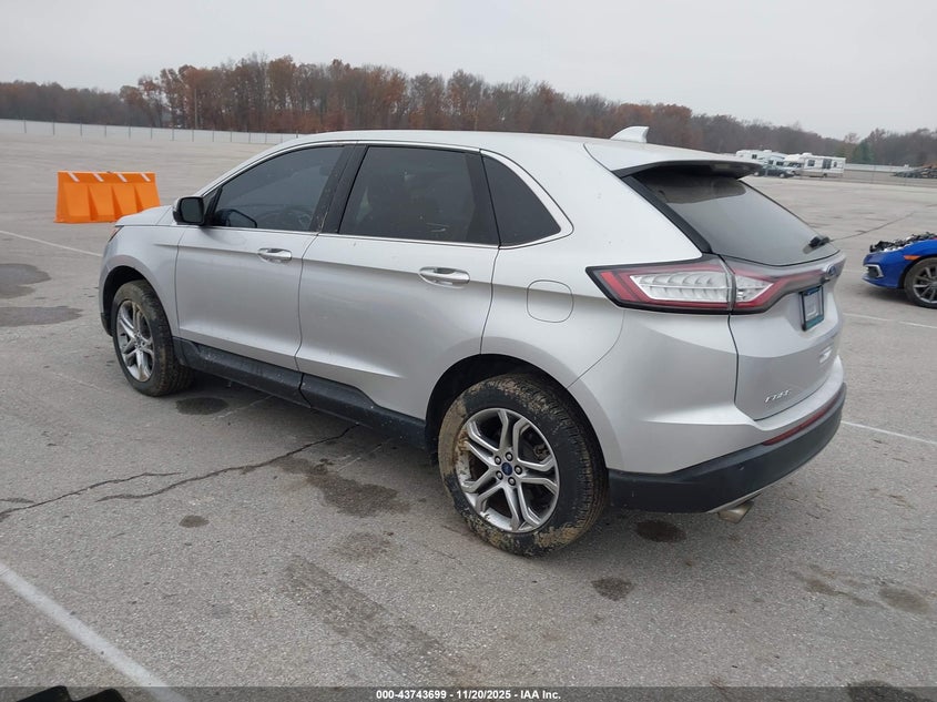 2016 Ford Edge VIN 2FMPK4K91GBB23712 IAAI salvage auction — RIGHT SIDE, Salvage (Indiana), sold $2,100 on 2026-07-20 (photo 3)