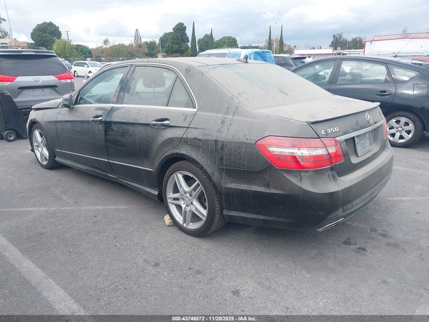 2013 Mercedes-Benz E-Class VIN WDDHF5KB9DA709562 IAAI salvage auction — Front End, Salvage (California), sold $700 on 2026-01-08 (photo 3)