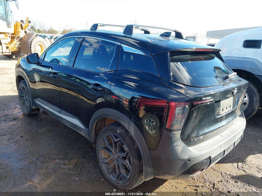2025 Nissan Kicks VIN 3N8AP6DA6SL413251 IAAI salvage auction — FRONT END, Clear (Oklahoma), sold $5,700 on 2026-10-01 (photo 3)