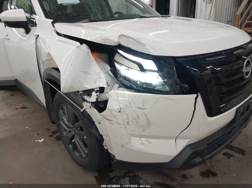 2024 Nissan Pathfinder VIN 5N1DR3BC0RC237482 IAAI salvage auction — FRONT END, Salvage (Minnesota), sold $9,500 on 2026-07-28 (photo 6)