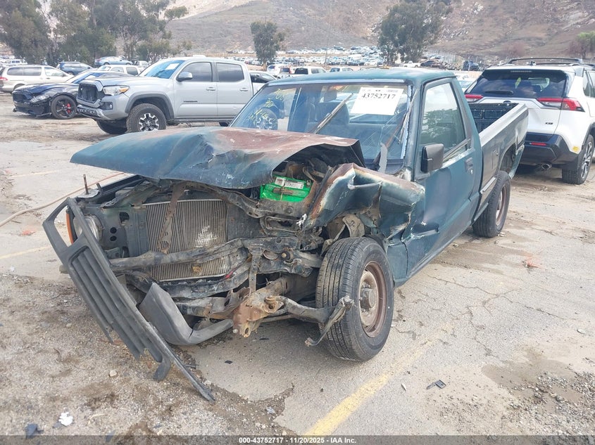 1994 Mitsubishi Mighty max / s VIN JA7LS21G8RP005298 IAAI salvage auction — FRONT & REAR, Salvage (California), sold $225 on 2026-07-07 (photo 2)